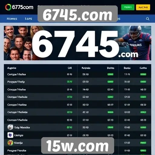 Comparativo entre 6745.com e outros sites de apostas