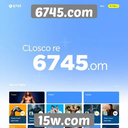 Análise da popularidade do site 6745.com