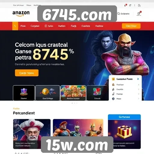 Experiência do usuário no 6745.com em destaque